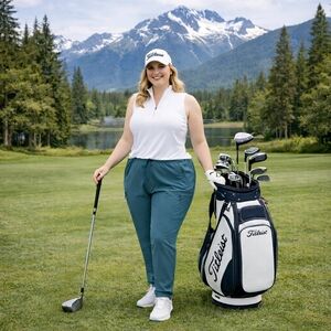 Teal Active Zone Performance Athletic Pants – Size 3X